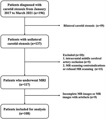 Cerebral Small Vessel Disease Burden Related to Carotid Intraplaque Hemorrhage Serves as an Imaging Marker for Clinical Symptoms in Carotid Stenosis